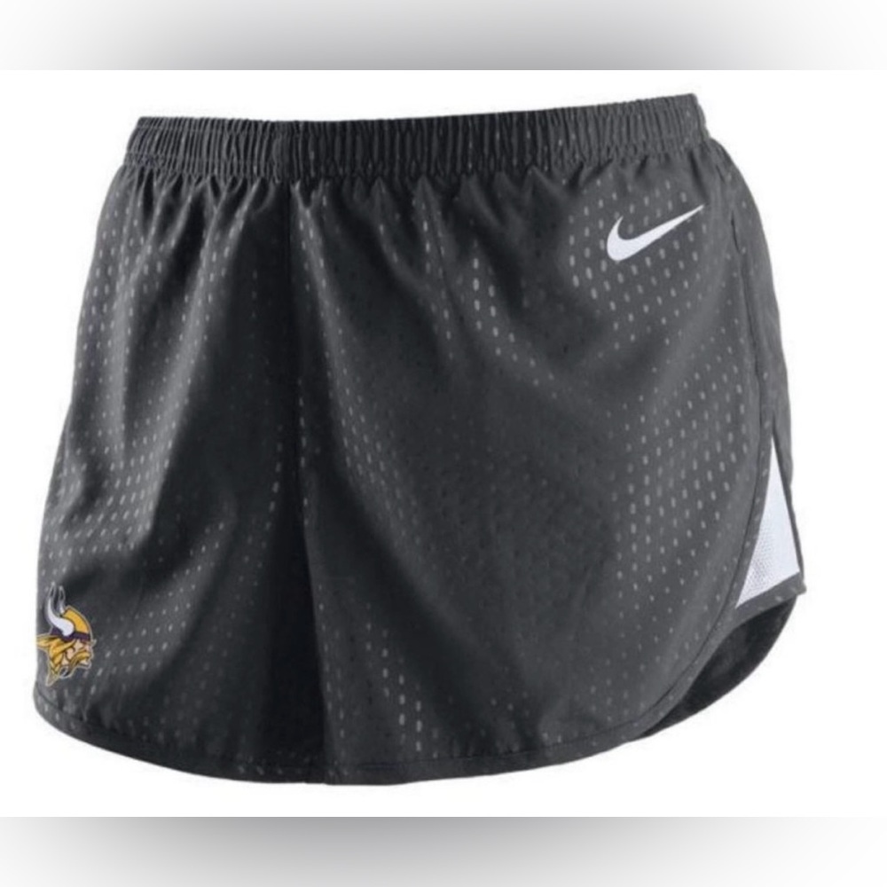 Nike Women’s Minnesota Vikings Tempo Dri Fit Running Shorts Size Small